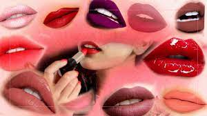 শুষ্ক ঠোঁটে লিপস্টিক ব্যবহার